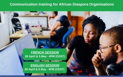 ADEPT’s communication training for African Diaspora Organisations