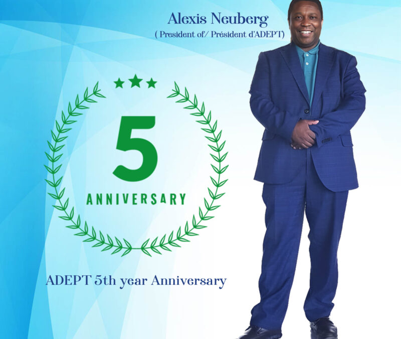 Open letter from President Alexis Neuberg on the occasion of the 5th anniversary of ADEPT